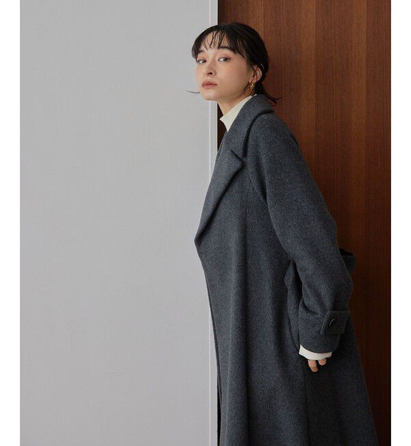 EMMEL REFINES「＜EMMEL REFINES＞EM ベルテッド フレア ロングコート」|その他|