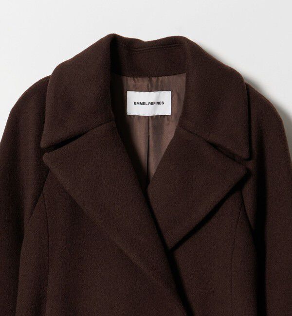 EMMEL REFINES「＜EMMEL REFINES＞EM ベルテッド フレア ロングコート」|その他|