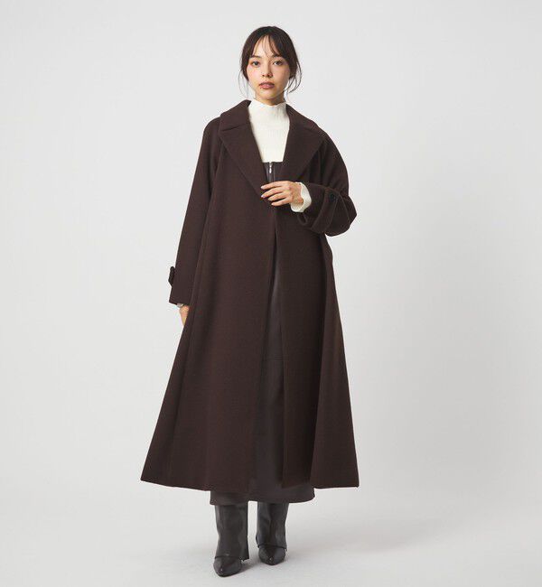 EMMEL REFINES「＜EMMEL REFINES＞EM ベルテッド フレア ロングコート」|その他|
