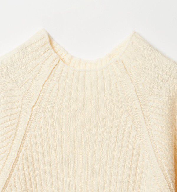 EMMEL REFINES「＜EMMEL REFINES＞EM リブ ボトルネック ニットプルオーバー」|ニット・セーター|