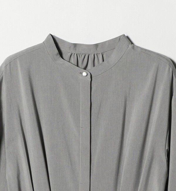 UNITED ARROWS green label relaxing「ウエスト ベルト ロングスリーブ ワンピース マシンウォッシャブル」|ワンピース|