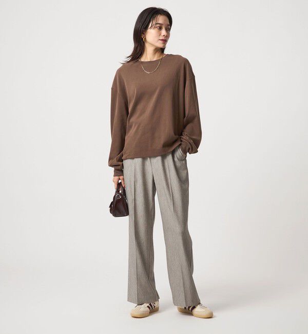 UNITED ARROWS green label relaxing「フィブリル タッチ ロングスリーブ トップス」|Tシャツ・カットソー|