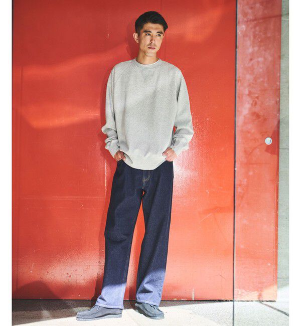 UNITED ARROWS green label relaxing「デニム ワイド テーパード W3 デニムパンツ」|デニム|