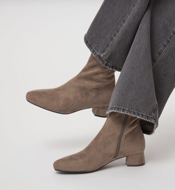 UNITED ARROWS green label relaxing「ラウンド ショートブーツ 撥水」|スニーカー|