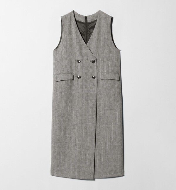 UNITED ARROWS green label relaxing「［size SHORTあり］ウールライク ジャンパースカート」|ジャンパースカート|