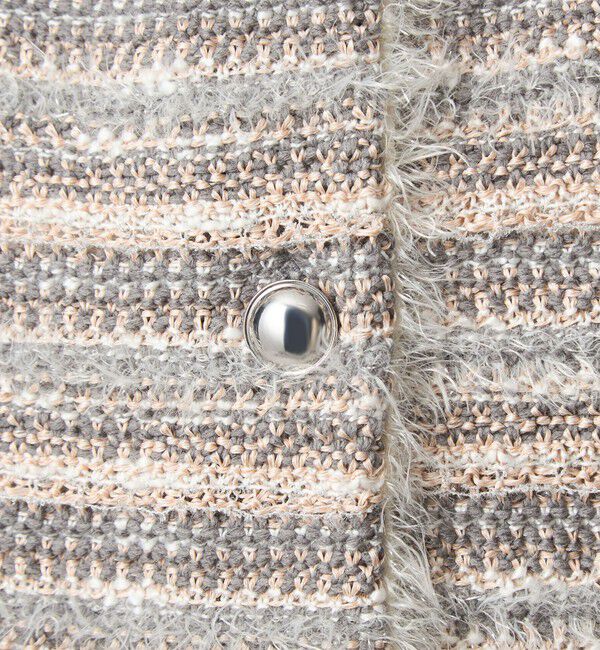 UNITED ARROWS green label relaxing「ミックスツイードライク ニット ジレ ベスト」|ベスト・ジレ|