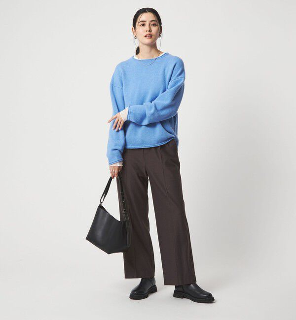 UNITED ARROWS green label relaxing「［size SHORT/TALLあり］ニーハイフレアパンツ ウラキモウ」|その他|