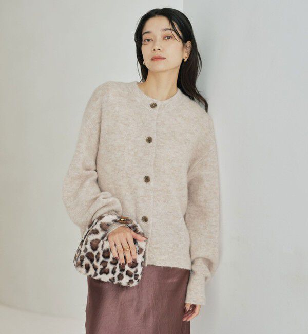 UNITED ARROWS green label relaxing「アルパカブレンド クルーネック カーディガン」|カーディガン|