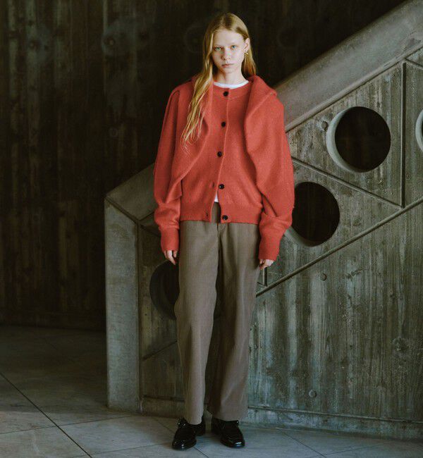 UNITED ARROWS green label relaxing「アルパカブレンド クルーネック カーディガン」|カーディガン|