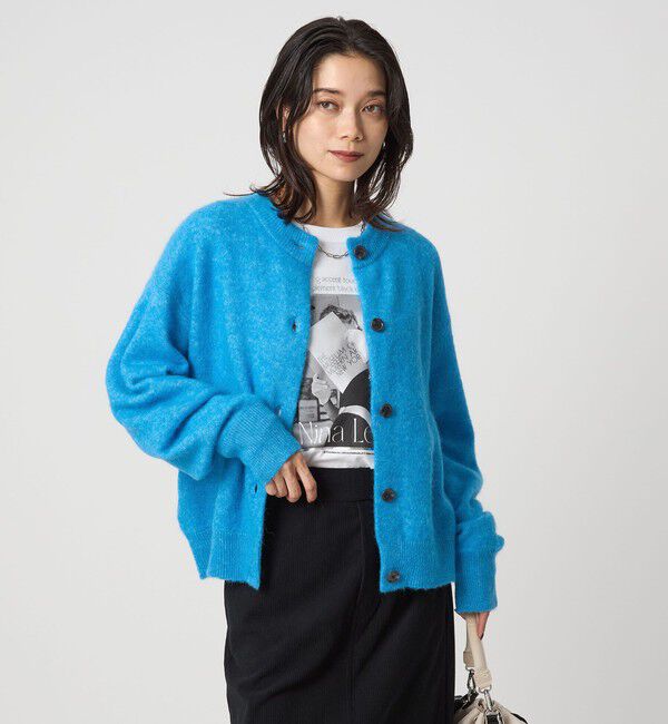 UNITED ARROWS green label relaxing「アルパカブレンド クルーネック カーディガン」|カーディガン|