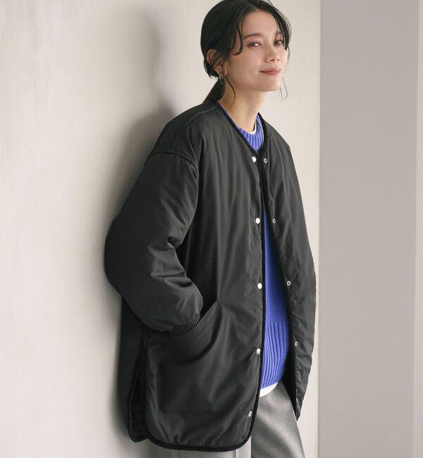 UNITED ARROWS green label relaxing「［size SHORTあり］リバーシブル キルティング ブルゾン ウォッシャブル 撥水」|ブルゾン・スタジャン|