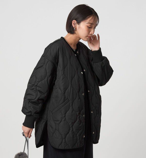 UNITED ARROWS green label relaxing「［size SHORTあり］リバーシブル キルティング ブルゾン ウォッシャブル 撥水」|ブルゾン・スタジャン|