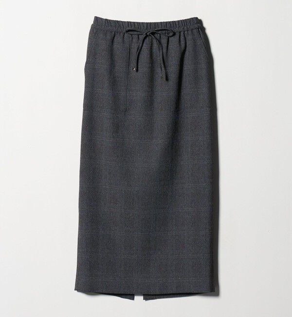 UNITED ARROWS green label relaxing「［size SHORTあり］ツイードライク スカート マシンウォッシャブル 帯電防止」|タイト|