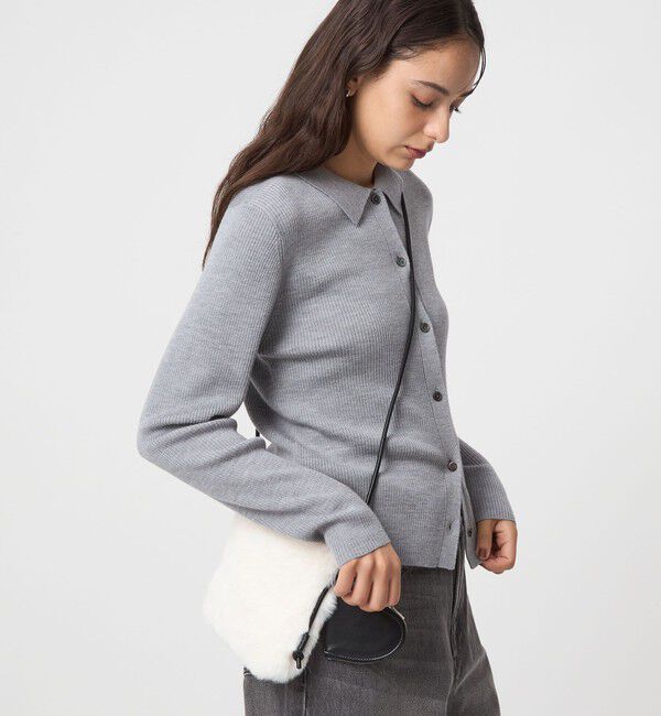 UNITED ARROWS green label relaxing「ファーショルダーバッグ ハートチャーム付き」|ショルダー・メッセンジャー|