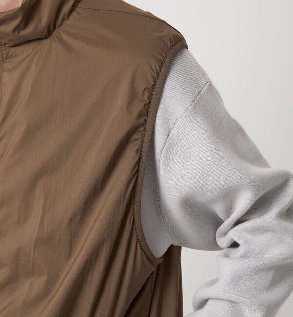 UNITED ARROWS green label relaxing「【別注】＜DAIWA＞PERTEX スタンドネック ベスト」|ダウンベスト・ベスト|