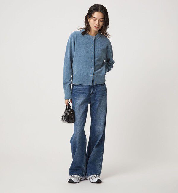 UNITED ARROWS green label relaxing「モールヤーン クルーネック カーディガン ウォッシャブル」|カーディガン|