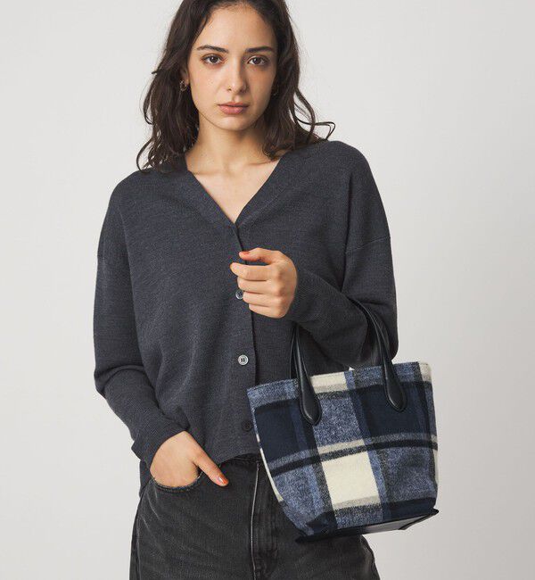 UNITED ARROWS green label relaxing「2WAY クロスチェック トートバッグ」|ショルダー・メッセンジャー|