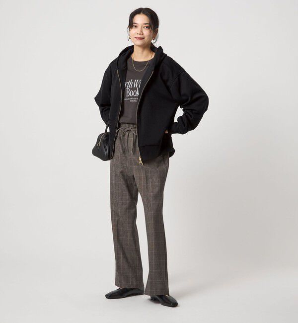 UNITED ARROWS green label relaxing「ウラキモウ ジップ フーディー」|パーカー|