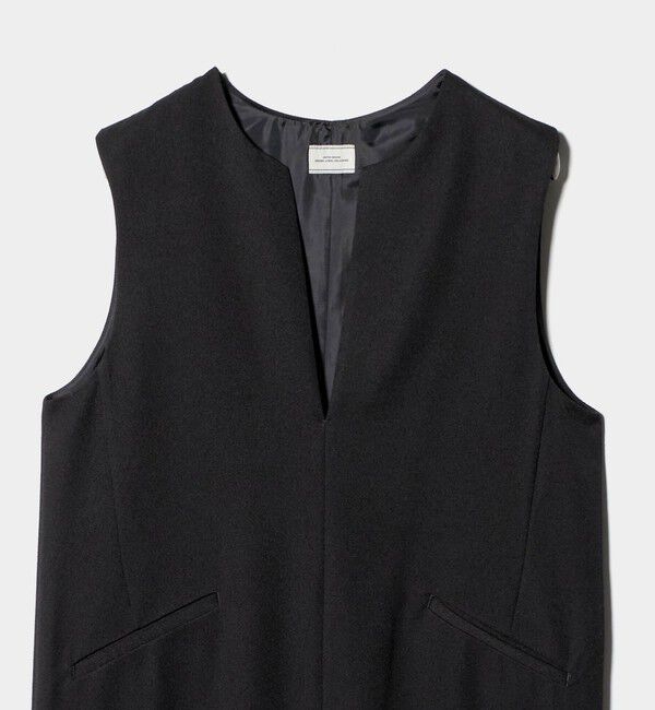 UNITED ARROWS green label relaxing「［size SHORTあり］キーネック ジャンパースカート」|ジャンパースカート|