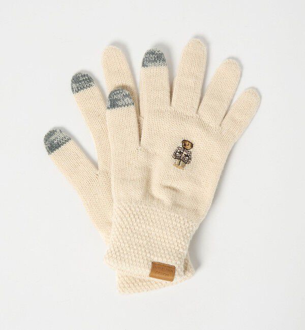 UNITED ARROWS green label relaxing「【別注】＜INFIELDER DESIGN＞ベアー グローブ 手袋  タッチパネル対応」|手袋|