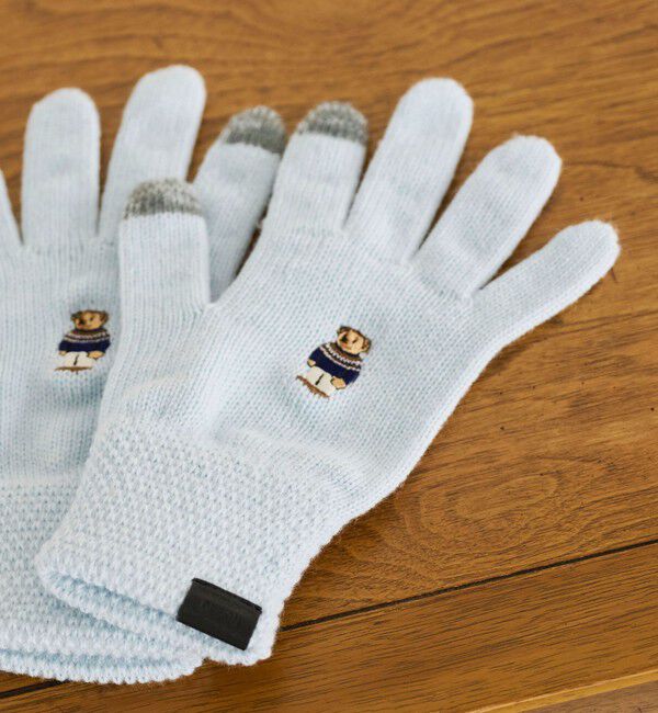 UNITED ARROWS green label relaxing「【別注】＜INFIELDER DESIGN＞ベアー グローブ 手袋  タッチパネル対応」|手袋|