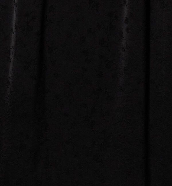 UNITED ARROWS green label relaxing「ジャガード サテン ナロー スカート」|フレア|