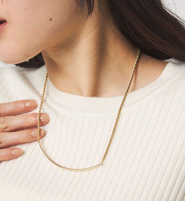 UNITED ARROWS green label relaxing「3WAY バー＆チェーン ネックレス」|ネックレス|