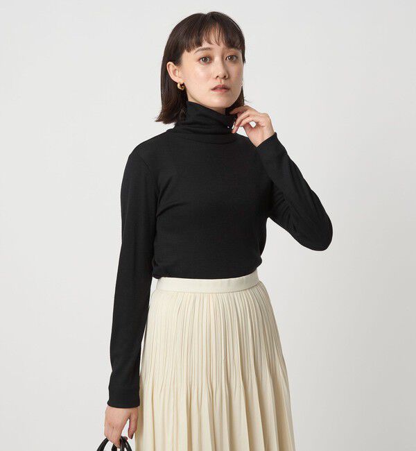 UNITED ARROWS green label relaxing「ウール フライス タートルネック カットソー ウォッシャブル」|Tシャツ・カットソー|