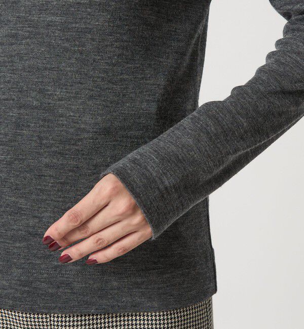 UNITED ARROWS green label relaxing「ウール フライス タートルネック カットソー ウォッシャブル」|Tシャツ・カットソー|