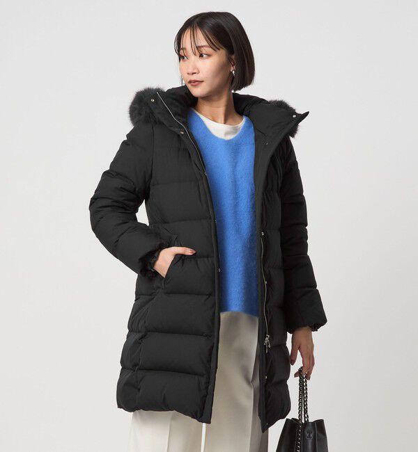 UNITED ARROWS green label relaxing「フード ロング ダウン」|ダウン|