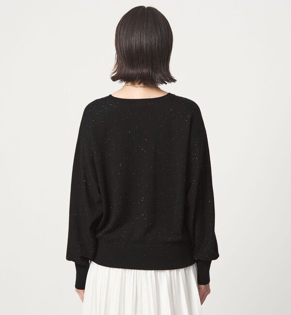 UNITED ARROWS green label relaxing「スパンコール プルオーバー ニット」|ニット・セーター|