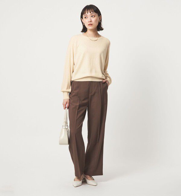 UNITED ARROWS green label relaxing「スパンコール プルオーバー ニット」|ニット・セーター|