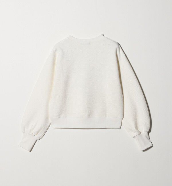 UNITED ARROWS green label relaxing「【WEB限定】＜at ease＞フクレ ジャカード プルオーバー カットソー」|Tシャツ・カットソー|