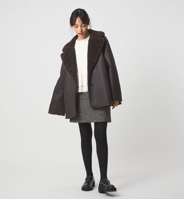 EMMEL REFINES「＜EMMEL REFINES＞EM リバーシブル フェイクムートン コート」|その他|
