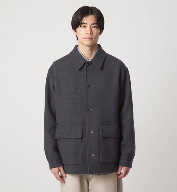 UNITED ARROWS green label relaxing「SENTDALE WOOL カバーオール」|ブルゾン・スタジャン|