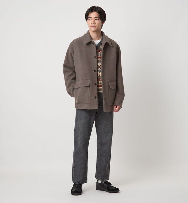 UNITED ARROWS green label relaxing「SENTDALE WOOL カバーオール」|ブルゾン・スタジャン|