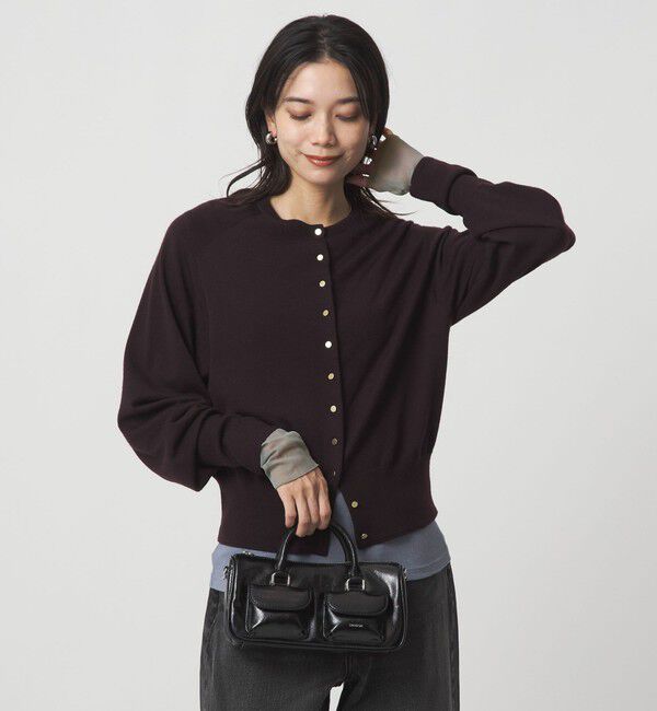 UNITED ARROWS green label relaxing「チュール ドッキング シアー プルオーバー」|Tシャツ・カットソー|