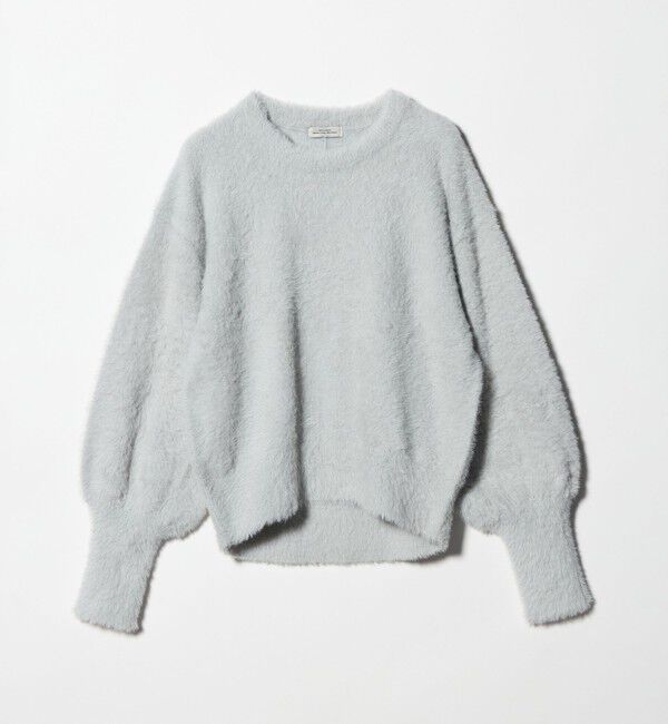 UNITED ARROWS green label relaxing「【WEB限定】＜at ease＞フェザーヤーン プルオーバー ニット」|ニット・セーター|
