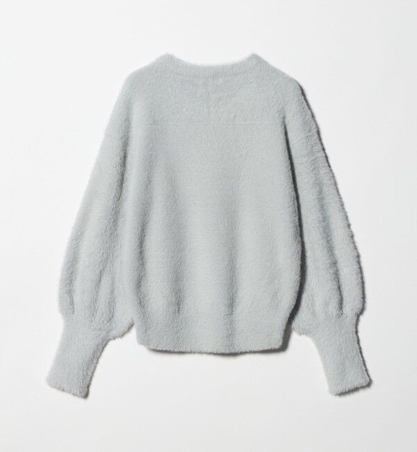 UNITED ARROWS green label relaxing「【WEB限定】＜at ease＞フェザーヤーン プルオーバー ニット」|ニット・セーター|