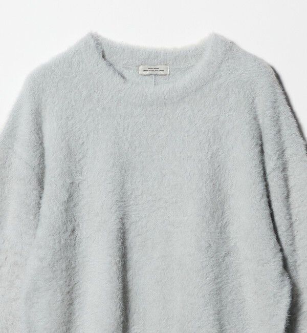UNITED ARROWS green label relaxing「【WEB限定】＜at ease＞フェザーヤーン プルオーバー ニット」|ニット・セーター|