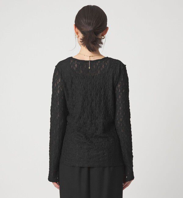 UNITED ARROWS green label relaxing「シアー レース プルオーバー カットソー」|Tシャツ・カットソー|