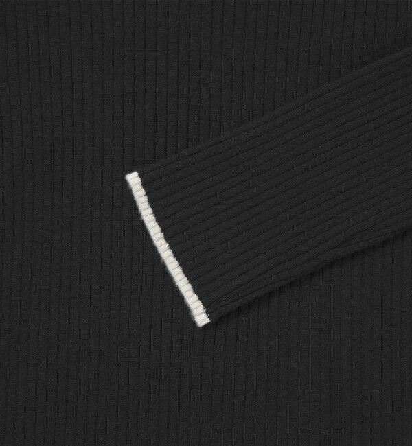 UNITED ARROWS green label relaxing「【WEB限定】＜at ease＞ソデサキ バイカラー プルオーバー ニット ウォッシャブル」|ニット・セーター|