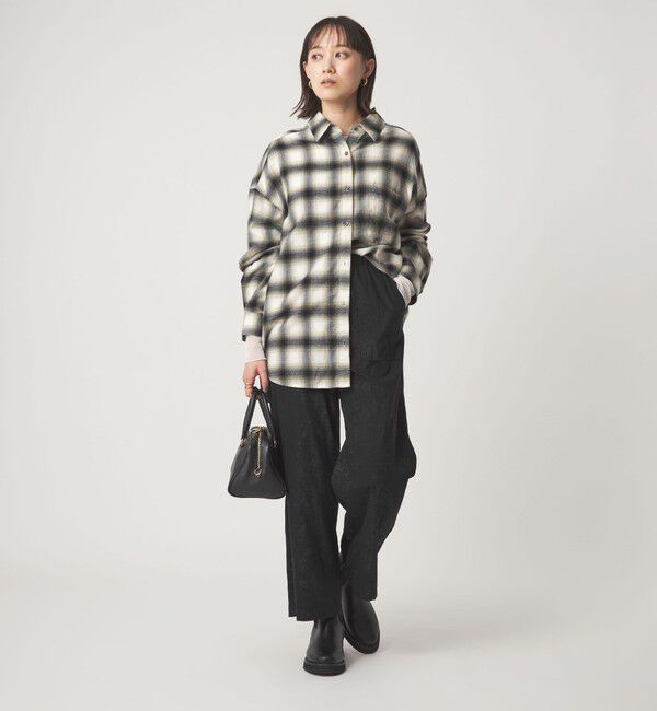 UNITED ARROWS green label relaxing「フィブリルサテン パンツ」|その他|