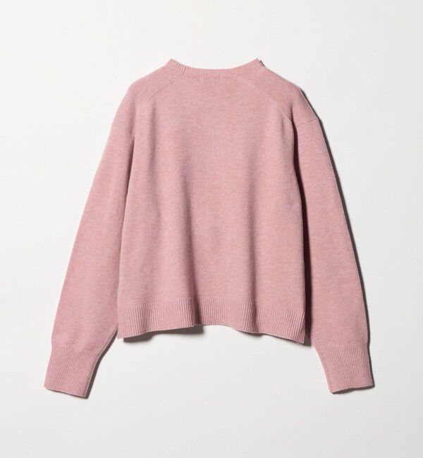 UNITED ARROWS green label relaxing「【WEB限定】＜at ease＞サイド スリット プルオーバー ニット ウォッシャブル」|ニット・セーター|