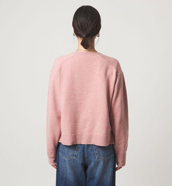 UNITED ARROWS green label relaxing「【WEB限定】＜at ease＞サイド スリット プルオーバー ニット ウォッシャブル」|ニット・セーター|