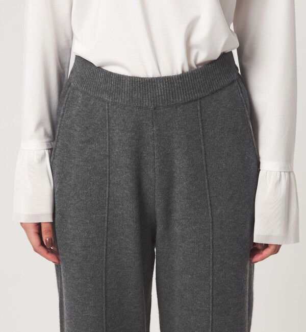 UNITED ARROWS green label relaxing「【WEB限定】＜at ease＞ニット パンツ ウォッシャブル」|その他|