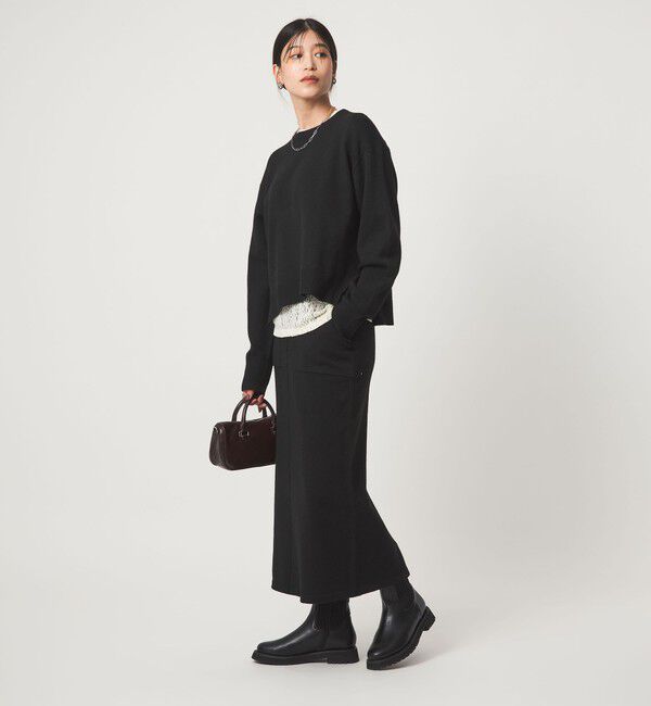 UNITED ARROWS green label relaxing「【WEB限定】＜at ease＞ニット タイト スカート ウォッシャブル」|タイト|