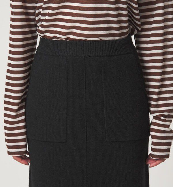 UNITED ARROWS green label relaxing「【WEB限定】＜at ease＞ニット タイト スカート ウォッシャブル」|タイト|