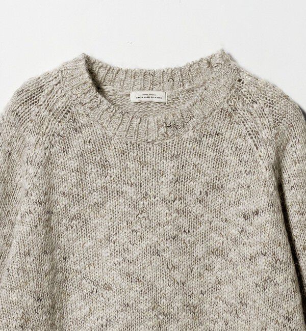 UNITED ARROWS green label relaxing「ミックスヤーン プルオーバー ニット」|ニット・セーター|