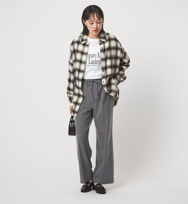 UNITED ARROWS green label relaxing「コットン ネル チェック シャツ」|シャツ・ブラウス|